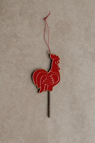 Елочная игрушка Петушок