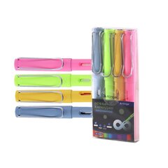 
          Набор вечных ч/г карандашей Alingar, пластик, с ластиком, круглый, заточенный, корпус ассорти цветов "Неон", ПВХ упаковка