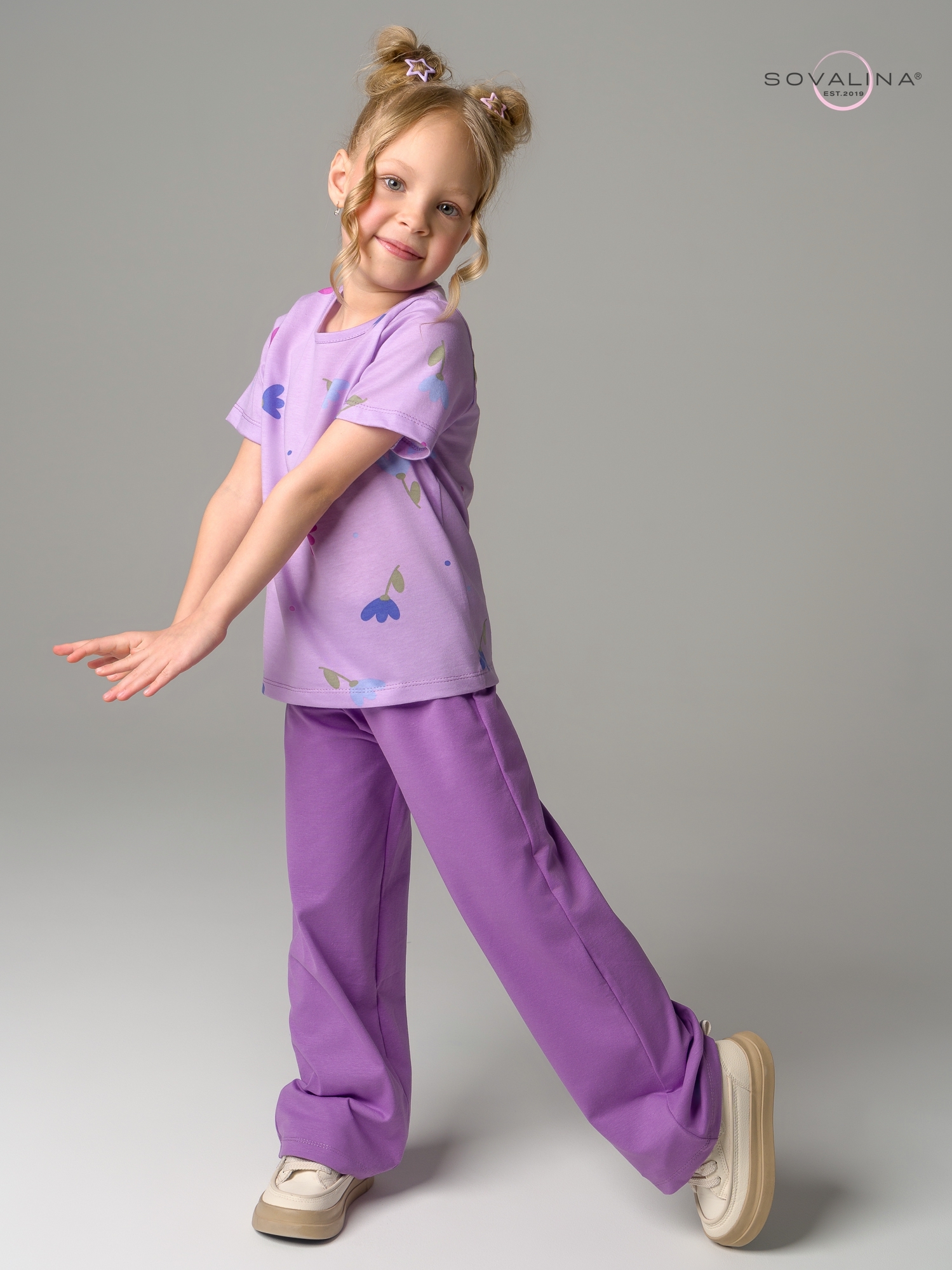 Костюм Лето сиреневый колокольчик-сирень