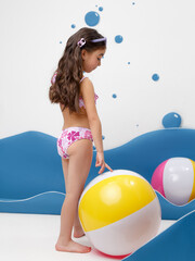 купальник  для девочки  ТК 17021/1н ФВ