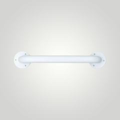 Поручень прямой 800 мм нерж. сталь NOFER 15054.80.W белый