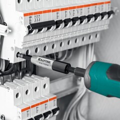 KRAFTOOL FIX-TORQ 5.0 Нм динамометрический адаптер для бит (64035-5.0)