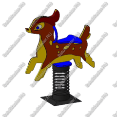 Качалка для детей для игровых комнат, площадок "Олененок"