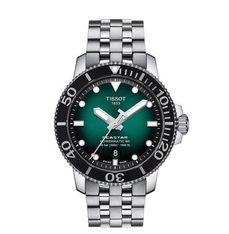 Наручные механические часы Tissot Seastar 1000 Powermatic 80 T120.407.11.091.01