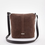 Сумка Саломея 350 эко-замша шоколад