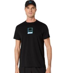 Теннисная футболка Asics Court Core Graphic - performance black