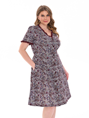 4549 Халат на пуговицах