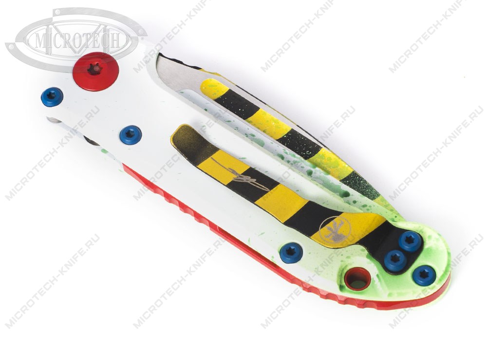 Нож Microtech LUDT 1135S-1GBS White Ghostbuster Limited