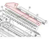 Ролик магнитный Konica Minolta Di1611, 7216, 162, 210, 7115, 7118, 7216, 7220, Di152, Di183, Di2011, K7218, K7220