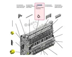 Ограничитель рамы блока переноса для Ricoh D2453870
