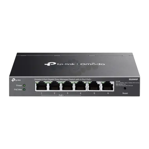 Коммутатор Omada 6-Port Gigabit Easy Managed Switch with 4-Port PoE+