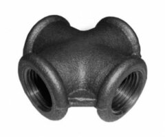 Крестовина прямая 20 черн