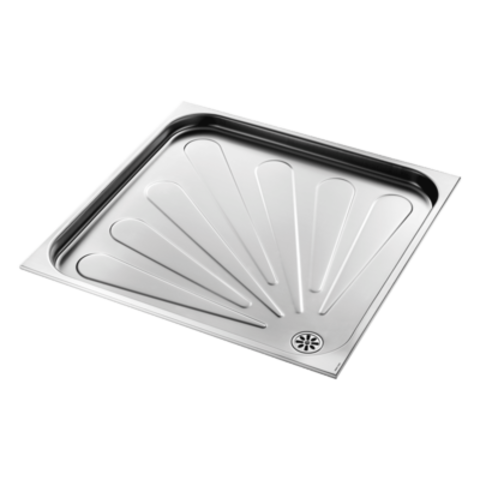 Delabie 150300 Душевой поддон 800x800 , глубина 60 мм, мат.нерж.сталь 304