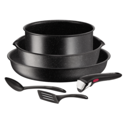 Набор посуды 6 предметов Tefal Ingenio Black Stone L3999002
