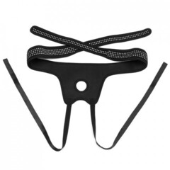 Трусики для страпона Ingen (принт в горошек)