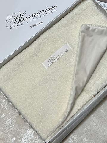 Плед 90х140 Blumarine Comfort Avorio молочный