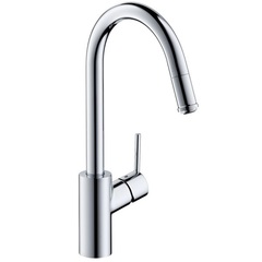 Смеситель для кухни с выдвижным изливом и лейкой Hansgrohe M52 73864000 фото