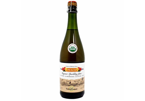 Детское шампанское персиковое Val De France, 750мл