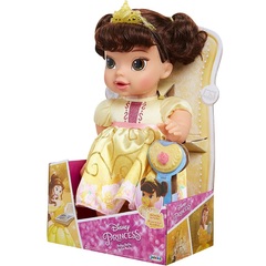 Дисней Красавица и Чудовище Малышка Белль 28 см с пустышкой