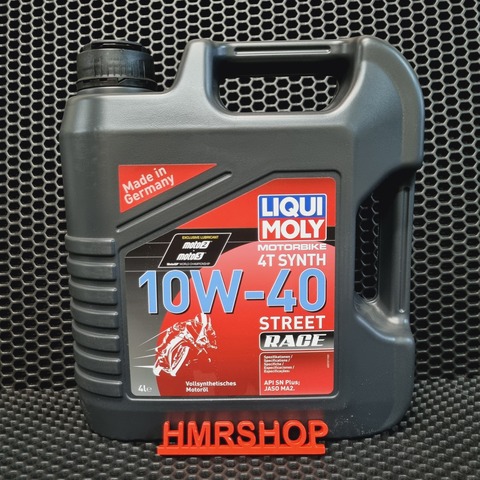 Liqui Moly Масло мотороное синтетика 4T Street Race 10W40 20754
