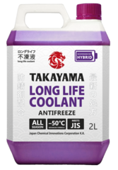 Антифриз Takayama Long Life Coolant Hybrid -50C 2 кг