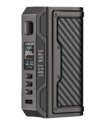 Боксмод Lost Vape Thelema Quest 200W Mod - Gunmetal Carbon Fiber