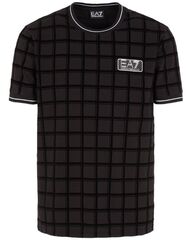 Теннисная футболка EA7 Man Jersey T-Shirt - Black