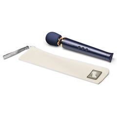 Cиний вибратор Le Wand Petite Rechargeable Vibrating Massager - 25 см. - 
