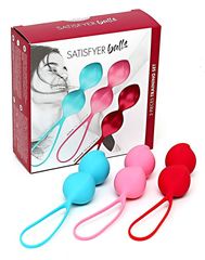 Набор из 3 двойных вагинальных шариков Satisfyer Balls - 