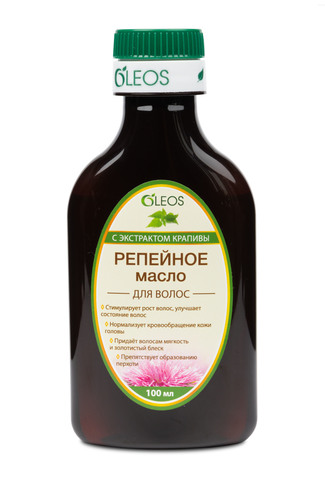 Репейное масло с экстрактом крапивы Oleos