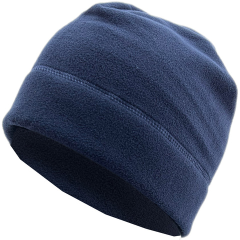 Картинка шапка Skully Wear Elastic Fleece Hat navy - 3