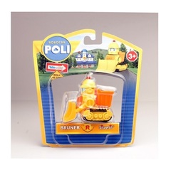 Robocar Poli Металлическая машинка Брунер, 6 см (83165)
