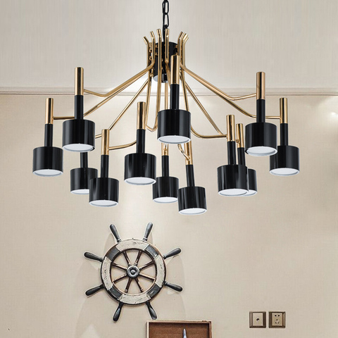 Люстра Ella 12 Black