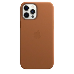 iPhone 12 Pro Max Leather Case with MagSafe Saddle Brown