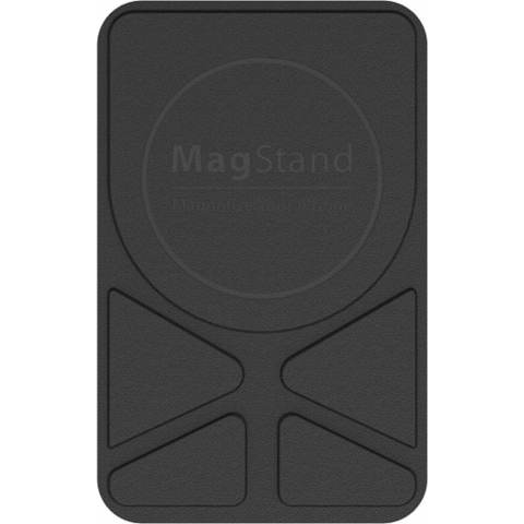 Магнитная накладка SwitchEasy MagStand Leather Stand для MagSafe iPhone 12/11
