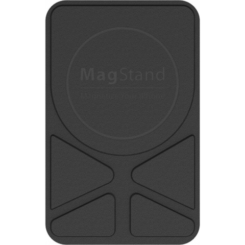 Магнитная накладка SwitchEasy MagStand Leather Stand для MagSafe iPhone 12/11