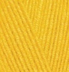 ALIZE "Lana Gold Classic", 49% Шерсть, 51% Акрил, 100 гр, 240 м, 216 жёлтый