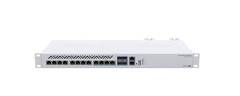 Mikrotik CRS312-4C+8XG-RM Коммутатор Cloud Router Switch 8х 1G/2.5G/5G/10G RJ45,  4х 10G RJ45/SFP+ with RouterOS L5, 1U rackmount enclosure