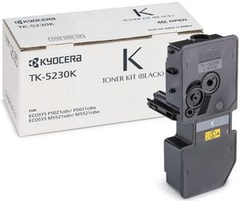 Тонер-картридж Kyocera TK-5230K для ECOSYS P5021/M5521, черный. Ресурс 2600 стр 1T02R90NL0