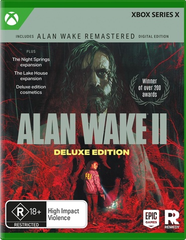 Alan Wake 2 (II) Deluxe Edition (диск для Xbox Series X, интерфейс и субтитры на русском языке)