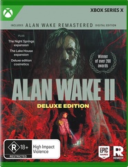 Alan Wake 2 (II) Deluxe Edition (диск для Xbox Series X, интерфейс и субтитры на русском языке)