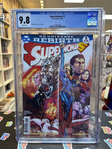 Superwoman Rebirth #1 (Cover A) CGC 9.8