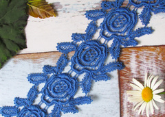 Кружево плетеное, ш. 8 см