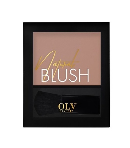 OLYSTYLE Румяна компактные Natural blush тон 06 натуральный