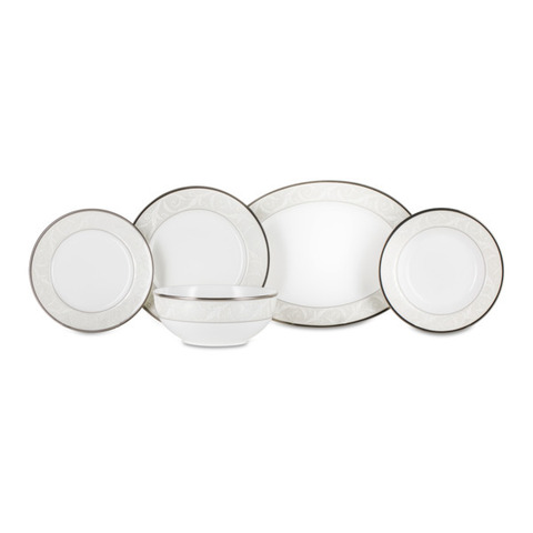 Сервиз столовый 20 предметов на 6 персон Narumi Платиновый ноктюрн