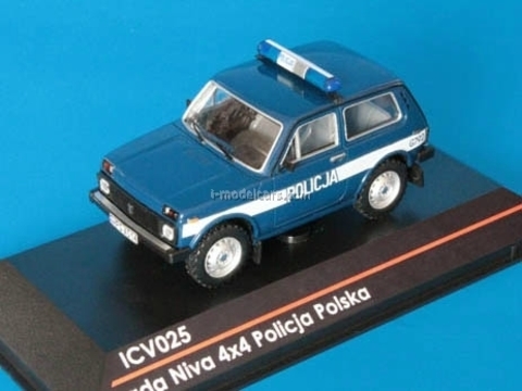 VAZ-21213 Lada Niva 4x4 Policja Polska Polish Police 1:43 ICV025