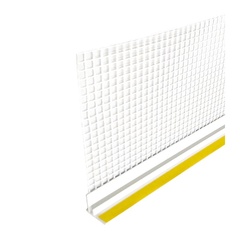 Профиль примыкающий с арм.сеткой 2,4м(6мм)