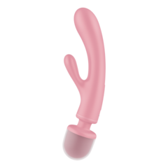 Вибратор-массажер Satisfyer Triple Lover розовый