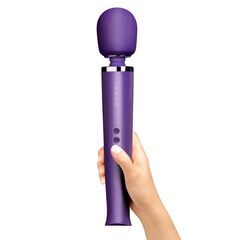 Фиолетовый вибратор Le Wand Rechargeable Vibrating Massager - 34 см. - 