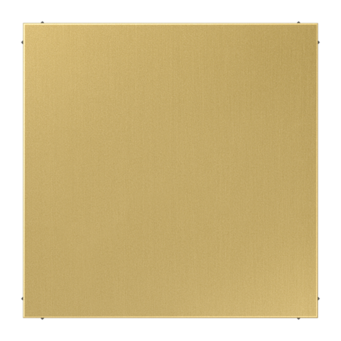 Заглушка с опорной пластиной. Цвет Латунь classic. JUNG LS. ME2994BC